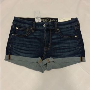 American Eagle super stretch denim short shorts